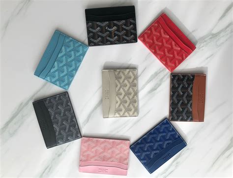 maison goyard card holder